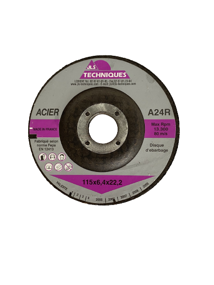 DISQUE A MEULER (acier, inox, alu)