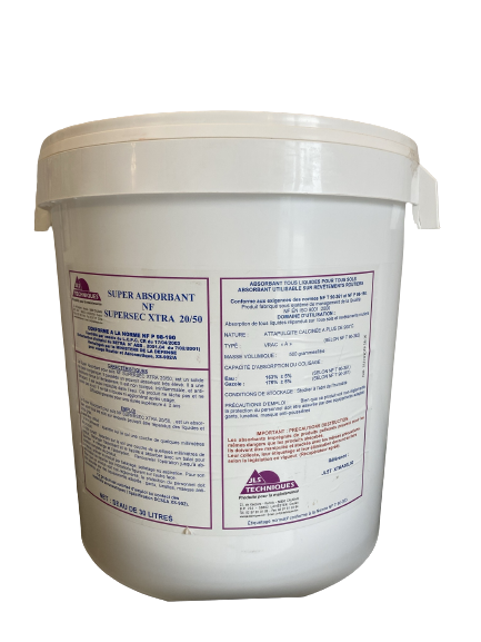ABORBANT MINERAL CALCINE