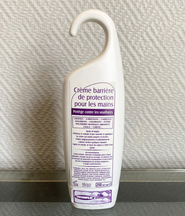 CREME BARRIERE DE PROTECTION POUR LES MAINS